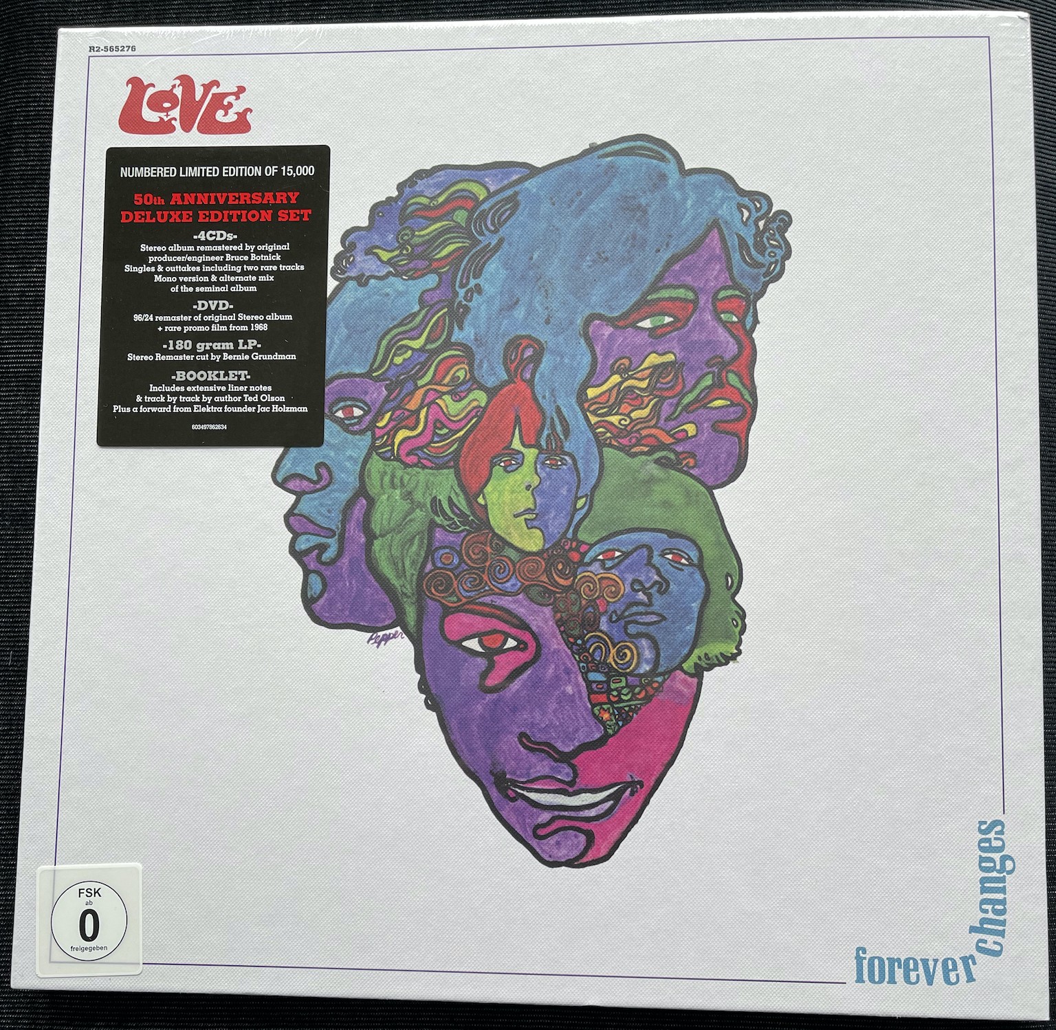 50th anniversary box set of the 1967 album "Forever Changes" by Love.