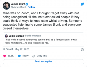 Click image for larger version

Name:	Screenshot 2023-05-23 at 13-52-23 James Blunt’s story of his speed awareness course is today’s funniest tale.png
Views:	91
Size:	73.4 KB
ID:	4263578
